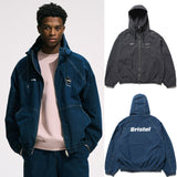 F.C.Real Bristol 26A/W WASHED CRISP DENIM HOODED BLOUSON [ FCRB-262084 ] cotwo