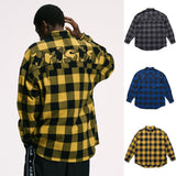 F.C.Real Bristol 26A/W BIG LOGO FLANNEL BAGGY SHIRT [ FCRB-262089 ] cotwo