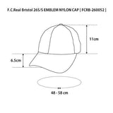F.C.Real Bristol 26S/S EMBLEM NYLON CAP [ FCRB-260052 ]