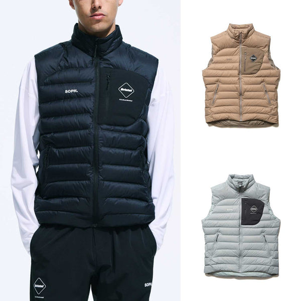 F.C.Real Bristol 25A/W EXPEDITION DOWN VEST [ FCRB-252023 ] cotwo