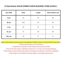 F.C.Real Bristol 25A/W HYBRID FLEECE BLOUSON [ FCRB-252026 ]