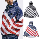 F.C.Real Bristol 26S/S PATCHWORK STRIPE PRACTICE JACKET [ FCRB-260035 ]