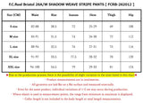 [ Pre-order ] F.C.Real Bristol 26A/W SHADOW WEAVE STRIPE PANTS [ FCRB-262012 ]