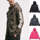 F.C.Real Bristol 26A/W SLEEVE LOGO ZIP-UP SWEAT HOODIE [ FCRB-262074 ] cotwo