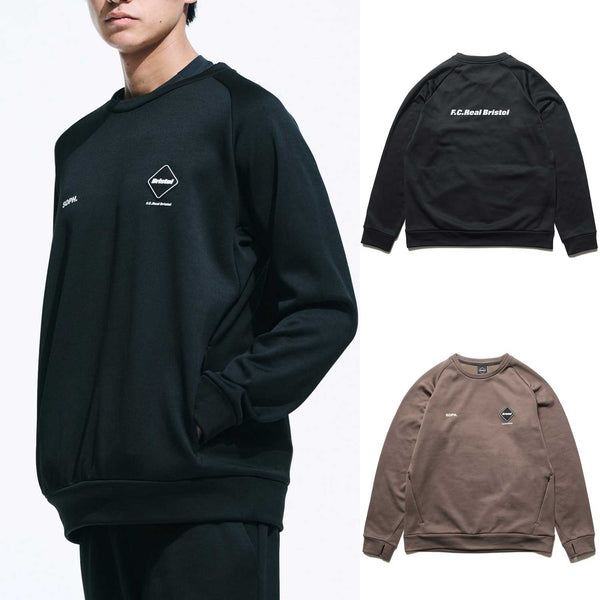 F.C.Real Bristol 25A/W STRETCH FLEECE CREWNECK TOP [ FCRB-252032 ] cotwo