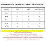 F.C.Real Bristol 25A/W STRETCH FLEECE CREWNECK TOP [ FCRB-252032 ]