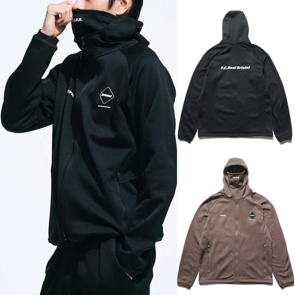 F.C.Real Bristol 25A/W STRETCH FLEECE GAITER HOODIE [ FCRB-252030 ] cotwo