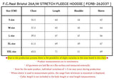 F.C.Real Bristol 26A/W STRETCH FLEECE HOODIE [ FCRB-262037 ]