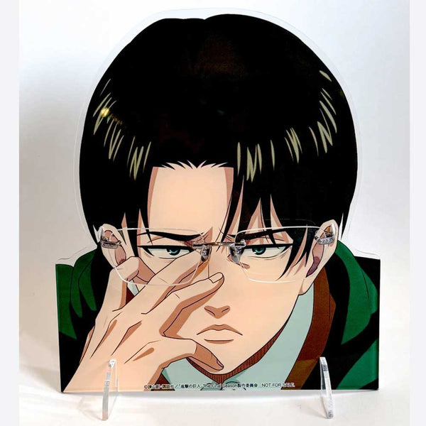 FCW x Re:See x Attack on Titan Levi Ackermann Model Glasses & Acrylic Stand Set