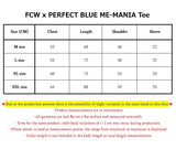 FCW x PERFECT BLUE ME-MANIA Tee