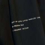 7 Moncler Fragment Hiroshi Fujiwara Logo Appliqu Cotton Hooded Sweatshirt [ S size ]