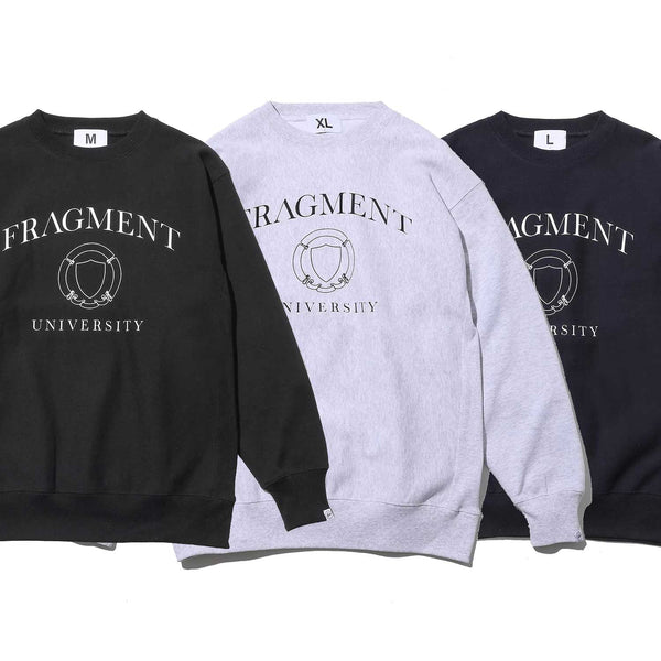 fragment university sweat hoodie black Mカラーblack - パーカー