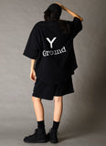 Yohji Yamamoto Ground Y x NEW ERA BACK LOGO BASE BALL SHIRT