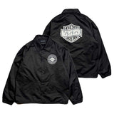 GOD SELECTION XXX x roarguns SQUARE LOGO COACH JACKET cotwo