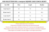 GOD SELECTION XXX x roarguns SQUARE LOGO COACH JACKET
