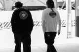 GOD SELECTION XXX x roarguns CIRCLE LOGO LAYERED T-SHIRT