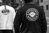 GOD SELECTION XXX x roarguns CIRCLE LOGO LAYERED T-SHIRT