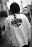GOD SELECTION XXX x roarguns TRIPLE GUNS EMBLEM LAYERED T-SHIRT