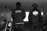 GOD SELECTION XXX x roarguns TRIPLE GUNS EMBLEM COACH JACKET
