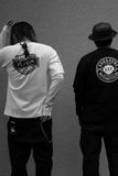 GOD SELECTION XXX x roarguns TRIPLE GUNS EMBLEM LAYERED T-SHIRT
