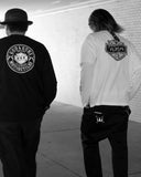 GOD SELECTION XXX x roarguns TRIPLE GUNS EMBLEM LAYERED T-SHIRT