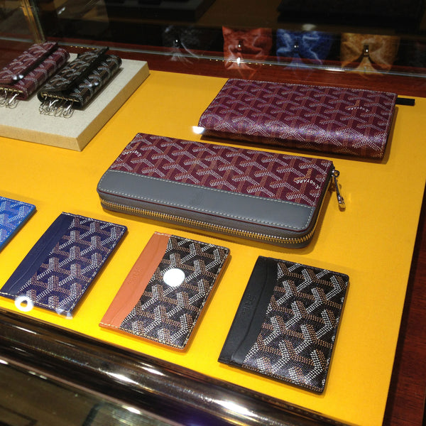 GOYARD JAPAN ISETAN Limited Multi Color Matignon Zipped Long Wallet
