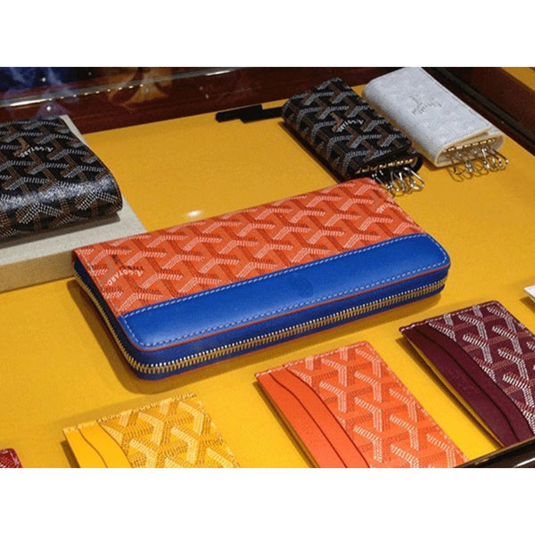 GOYARD JAPAN ISETAN Limited Multi Color Matignon Zipped Long