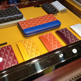 GOYARD JAPAN ISETAN Limited Multi Color Matignon Zipped Long Wallet
