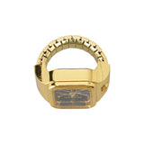 mastermind JAPAN x HIDAKA SKULL RING WATCH [ Gold ]
