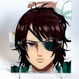 FCW x Attack on Titan Hange Zoe Model Glasses & Acrylic Stand Set