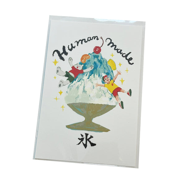 HUMAN MADE x KEIKO SOOTOME JUN. WE LOVE ICE POST CARD cotwo