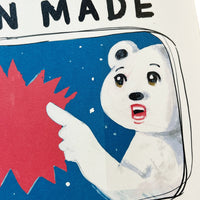 HUMAN MADE x KEIKO SOOTOME JUN. AND I FOUND YOU POST CARD cotwo