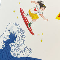 HUMAN MADE x KEIKO SOOTOME JUL. GET OVER! POST CARD cotwo