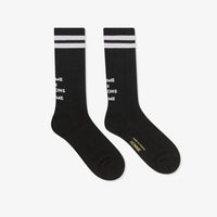 COMME des GARCONS HOMME 25S/S Cotton Pilled With Lines Socks [ HO-K502-051 ]