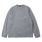 COMME des GARCONS HOMME LOGO L/S POCKET T-SHIRT