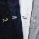 COMME des GARCONS HOMME LOGO L/S POCKET T-SHIRT
