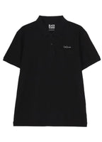 Yohji Yamamoto POUR HOMME 2PIECES PACK SIGNATURE EMBROIDERY BIG POLO SHIRTS [ HP-T44-990-1-04 ]