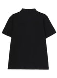 Yohji Yamamoto POUR HOMME 2PIECES PACK SIGNATURE EMBROIDERY BIG POLO SHIRTS [ HP-T44-990-1-04 ]