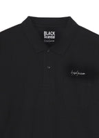 Yohji Yamamoto POUR HOMME 2PIECES PACK SIGNATURE EMBROIDERY BIG POLO SHIRTS [ HP-T44-990-1-04 ]