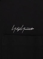 Yohji Yamamoto POUR HOMME 2PIECES PACK SIGNATURE EMBROIDERY BIG POLO SHIRTS [ HP-T44-990-1-04 ]