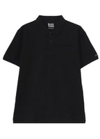 Yohji Yamamoto POUR HOMME 2PIECES PACK SIGNATURE EMBROIDERY BIG POLO SHIRTS [ HP-T44-990-1-04 ]