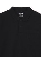 Yohji Yamamoto POUR HOMME 2PIECES PACK SIGNATURE EMBROIDERY BIG POLO SHIRTS [ HP-T44-990-1-04 ]