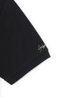 Yohji Yamamoto POUR HOMME 2PIECES PACK SIGNATURE EMBROIDERY POLO SHIRTS [ HP-T44-994-1-03 ]