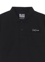 Yohji Yamamoto POUR HOMME 2PIECES PACK SIGNATURE EMBROIDERY POLO SHIRTS [ HP-T44-994-1-03 ]