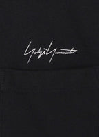 Yohji Yamamoto POUR HOMME 2PIECES PACK SIGNATURE EMBROIDERY POLO SHIRTS [ HP-T44-994-1-03 ]