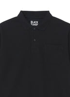 Yohji Yamamoto POUR HOMME 2PIECES PACK SIGNATURE EMBROIDERY POLO SHIRTS [ HP-T44-994-1-03 ]