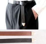 COMME des GARCONS HOMME STEER OIL SMOOTH LEATHER BELT [ HQ-K301-051 ]