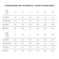 HUMAN MADE 25A/W GRAPHIC T-SHIRT [ HM30TE002 ]