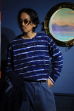 PORTER CLASSIC ARTIST BORDER LONG SLEEVE SHIRT -2026AW-