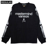 MASTERMIND WORLD x VANSON BONE L/S TEE ( REGULAR FIT ) [ MW24C13-TS101 ]